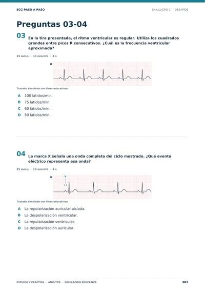 Pon a Prueba tu ECG · Página 7