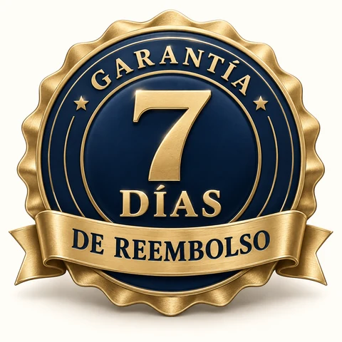 Garantía de 7 días de reembolso